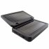 Solar charger with battery pack for providing power to all popular portable electronic devices   This well designed dual panel charger is ideal for the person o