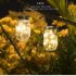 Solar powered Mason Jar Lights 20 LEDs Fairy Hanging Lighting for Patio Lamp Decor