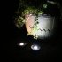 Solar powered Yard Buried Light Under Ground Lamp Outdoor Path Way Garden Decoration  white light