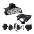 SolarStorm 3 T6 LED Front Bicycle Light Set With Battry Black