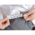 Solid Color Kitten Pattern Cropped Trousers for Pregnant Woman Support Abdomen Dark gray XXL