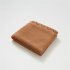 Solid Color Knitted Blanket Lightweight Comfortable Breathable Machine Washable Super Soft Throw Blanket Khaki 80 x 100CM