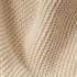 Solid Color Knitted Blanket Lightweight Comfortable Breathable Machine Washable Super Soft Throw Blanket Khaki 80 x 100CM