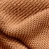 Solid Color Knitted Blanket Lightweight Comfortable Breathable Machine Washable Super Soft Throw Blanket lemon yellow 80 x 100CM