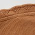 Solid Color Knitted Blanket Lightweight Comfortable Breathable Machine Washable Super Soft Throw Blanket lemon yellow 80 x 100CM