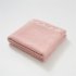 Solid Color Knitted Blanket Lightweight Comfortable Breathable Machine Washable Super Soft Throw Blanket lemon yellow 80 x 100CM