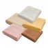 Solid Color Knitted Blanket Lightweight Comfortable Breathable Machine Washable Super Soft Throw Blanket lemon yellow 80 x 100CM