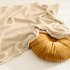 Solid Color Knitted Blanket Lightweight Comfortable Breathable Machine Washable Super Soft Throw Blanket lemon yellow 80 x 100CM