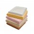 Solid Color Knitted Blanket Lightweight Comfortable Breathable Machine Washable Super Soft Throw Blanket lemon yellow 80 x 100CM