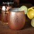Solid Copper Moscow Mule Mugs  18 Ounce Unlined Mug  Drinking Cup Perfect for Cocktails Iced tea and Beer