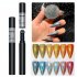 Solid Powder Air Cushion Magic Pen Nail Art Magic Mirror Effect Phantom Nails Pen Manicure Tools Aurora Mirror 02 