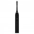 Sonic Electric Toothbrush Waterproof Usb Rechargeable Automatic Soft Bristle Tooth Brush With 4 Brush Heads Black