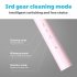 Sonic Electric Toothbrush 3 speed Smart Timer Usb Rechargeable Whitening Toothbrush With 2 Brush Head Green
