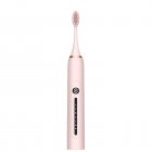 Sonic Electric Toothbrush Professional 6 speed Universal Waterproof Usb Rechargeable Tooth Brush Oral Care Pink