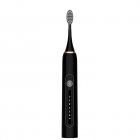 Sonic Electric Toothbrush Professional 6-speed Universal Waterproof Usb Rechargeable Tooth Brush Oral Care Black