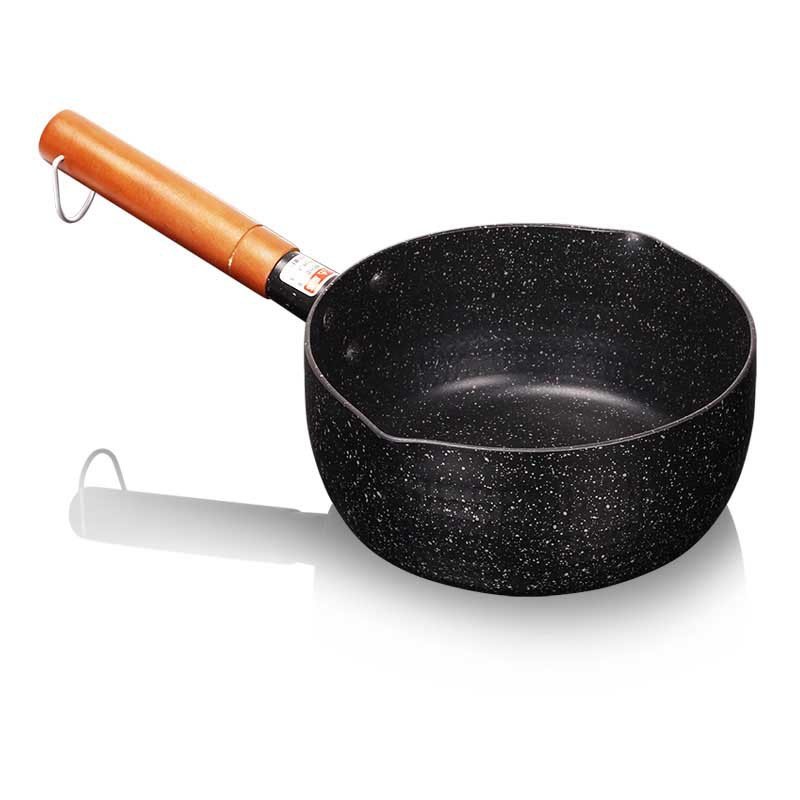 Soup Pots Maifan Stone Cookware With Wood Handle Non-stick Frying  Pan Pan_18cm