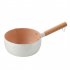 Soup  Pots Maifan Stone Hanging Non stick Frying Pan Household Kitchen Cookware White 18cm