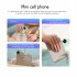 Soyes Xs13 Mini Android Cellphone 3D Glass Dual Sim card Tf card Slot 5mp Camera Small Mobile Phone Black