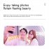Soyes Xs13 Mini Android Cellphone 3D Glass Dual Sim card Tf card Slot 5mp Camera Small Mobile Phone Pink