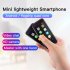 Soyes Xs13 Mini Android Cellphone 3D Glass Dual Sim card Tf card Slot 5mp Camera Small Mobile Phone Pink