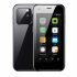 Soyes Xs13 Mini Android Cellphone 3D Glass Dual Sim card Tf card Slot 5mp Camera Small Mobile Phone Pink