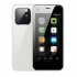 Soyes Xs13 Mini Android Cellphone 3D Glass Dual Sim card Tf card Slot 5mp Camera Small Mobile Phone Pink