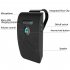 Sp09 Wireless Bluetooth compatible Hands Free Car Kit Speaker Phone Sun Visor Fm Music Player Navigation Caller Number Playing black