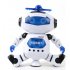 Space Dance Electric Robot with Light Music Toy for Kids