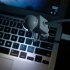 Spaceman creative USB night light computer light  USB astronaut   positive white light 