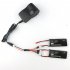 Spare Parts 2PCS 7 4V 15C 610mAh Battery with Charger Set for Hubsan H502S RC Quadcopter