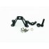 Spare Tire Rack Metal Rear Spare Tyre Bracket Wheel Holder Carrier for 1 10 SCX10 RC4WD D90 Tamiya CC01 RC Car black