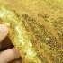 Sparkly Sequin Table Runner Decoration for Birthday Parties  Weddings  Baby Showers and Life Events Solid Gold