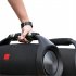 Speaker Handle Strap Non slip Protective Sleeve Thickened Wristband Pad Compatible For Jbl Boombox1 2 3 black