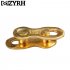 Speed Bike Chain Connector Lock Set Road Bicycle Connector Link Joint Chain Bike Parts Golden 11 speed