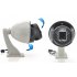 Speed Dome IP Camera does H 264 Video Compression and has D1 Resolution  12 Array LEDs as well as Motion Detection