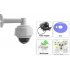Speed Dome IP Security Solution with PTZ Control  Sony CCD  Auto Iris Lens and 10x Optical Zoom is an Affordable Security Solution 