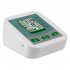 Sphygmomanometer Arm Blood Pressure Monitor Bp Heart Rate Measurement Detector White