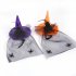 Spider  Headgear With Black Gauze Halloween Hat For Dogs Cats Pet Supplies Orange One size