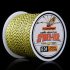 Spider Line Series 100m PE Braided Fishing Line Camouflag 4 Strands 20  220LB Multifilament Fishing Line yellow