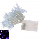 Spider Shape 2M 20LED Halloween String Lights Garden Home Party Bar Decoration Battery Box Version 