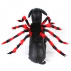 Spider Shape Clothes Pet Halloween Christmas Chest Back Strap Costume for Small Dogs Cats Black red M