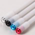 Spinning  Pen Luminous Rotating  Gaming  Ballpoint  Pen Toy For Kids Stress Reliever Fluorescent silver