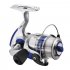 Spinning Wheel Strong Metal Bearings Drum Fishing Reel Fishing Tool for Boat Ocean Fishing Type 1000  with line 3 