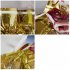 Spiral Tassel Table Skirt for Wedding Birthday Party Decoration Rose gold 275CMX high 75CM