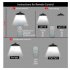 Split Led Solar Light With Remote Control Outdoor High Brightness Adjustable Waterproof Wall Lamp For Garden Street single remote control  warm 