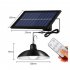 Split Led Solar Light With Remote Control Outdoor High Brightness Adjustable Waterproof Wall Lamp For Garden Street double remote control  white 