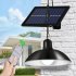 Split Solar  Chandelier Remote Control Outdoor Wall Light For Garden Street White light