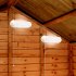 Split Type 5 LED Solar Light  Pack of 2 Solar Powered Night Lamp  Outdoor Garden Lights For Home Corridor Stairs