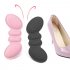 Sponge Back Women Blister for Shoes High Heels Butterfly Adjust Heel Liner Grips Protector Sticker Pain Relief Foot Care Inserts black Thin section  3mm 