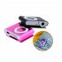 Sport Clip type Mini Mp3 Player Stereo Music Speaker Usb Charging Cable 3 5mm Headphones Supports Tf Cards Green